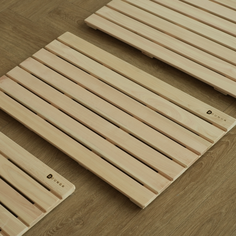 건식 욕실 나무 발판 미끄럼방지 변기 원목 현관 편백 히노끼 화장실 매트