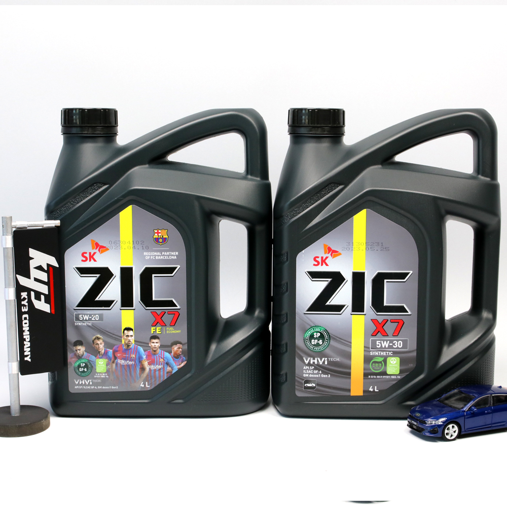SK 지크 X7 SP 5W30 4L 가솔린 LPG - 상세 이미지 2