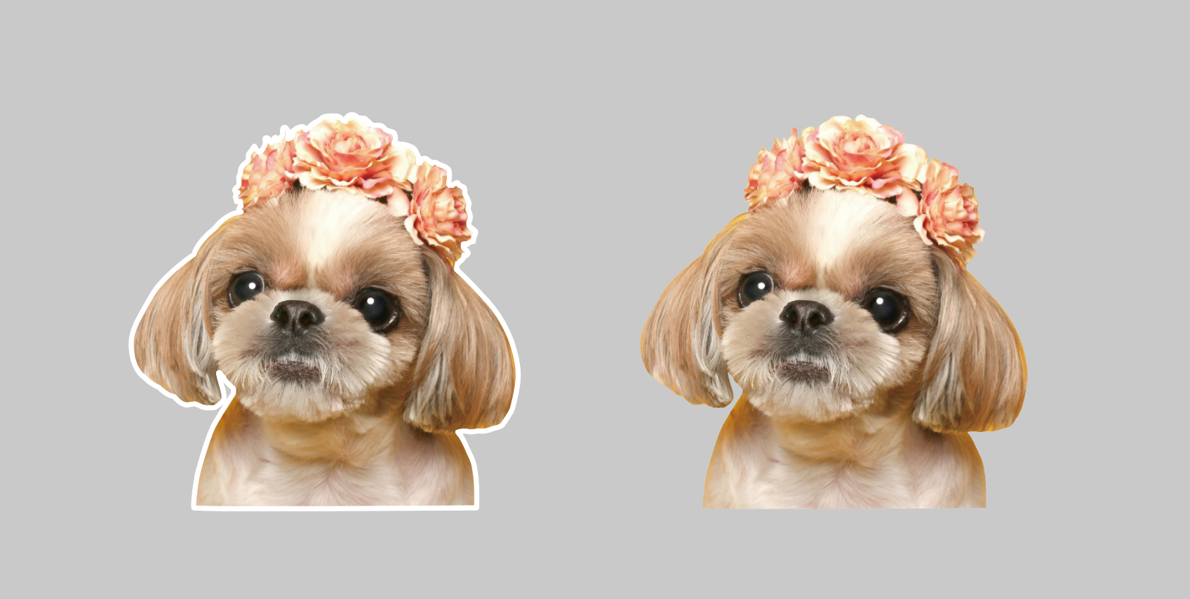 [딱딱스티커] 강아지 고양이 애견 반려견 캐리어 노트북 폰꾸 다꾸 굿즈 스티커 주문 제작 - 상세 이미지 3