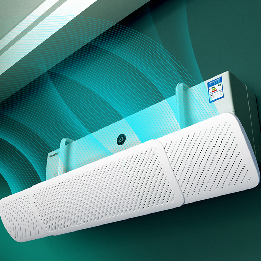 간편거치 각도조절 벽걸이 에어컨바람막이 에어컨 바람 가림막 가드