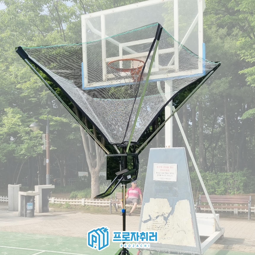 농구공 리턴기 농구 슈팅 연습 골대 훈련 농구링 - 상품 이미지