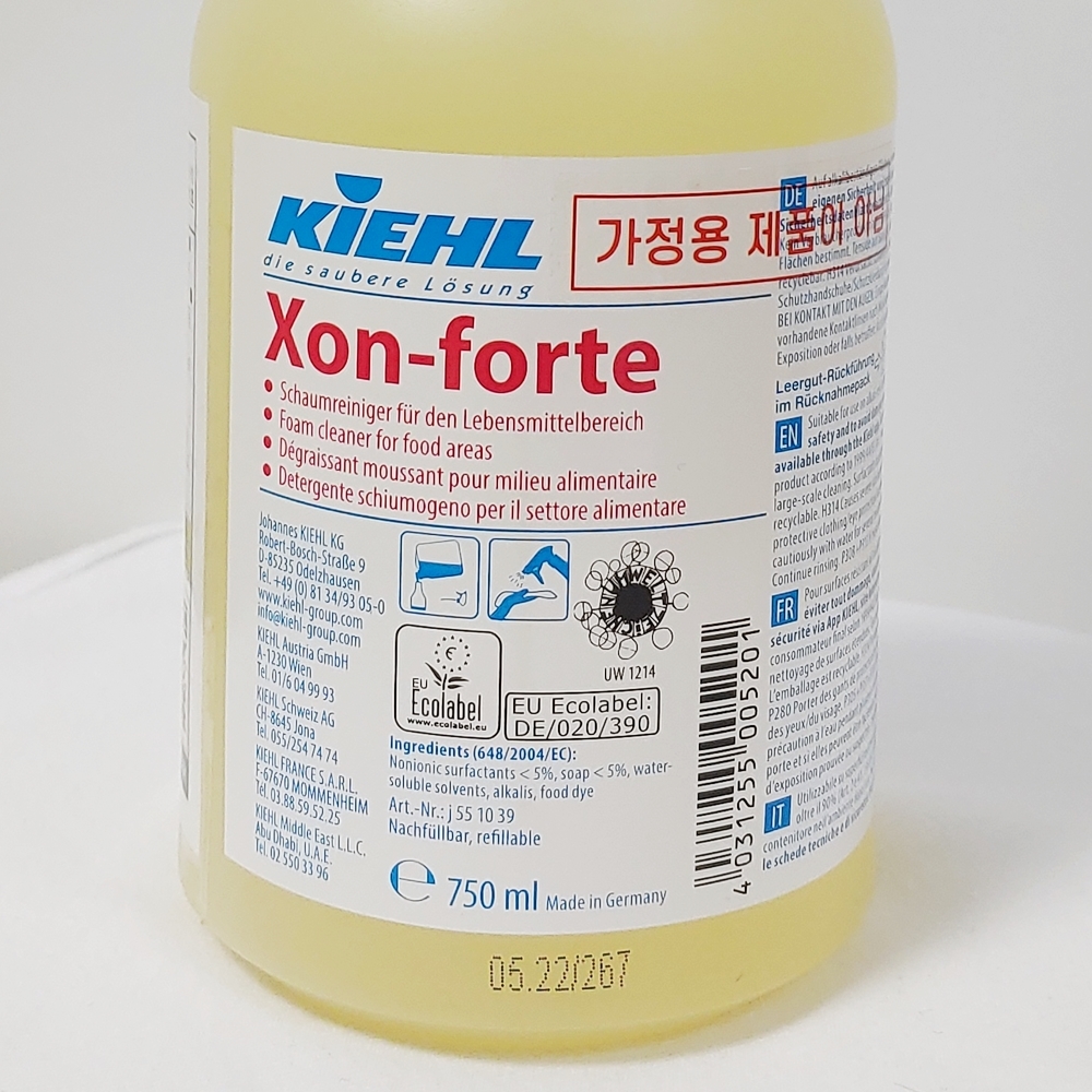 키엘 엑손포르테 친환경 기름때제거 750ml, 1개 - 상세 이미지 2