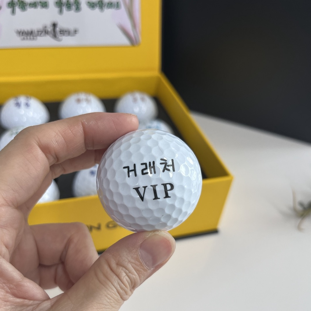 타이틀리스트 prov1 커스텀 골프공 12구 선물 세트 홀인원 생신 퇴직 기념 인쇄 각인