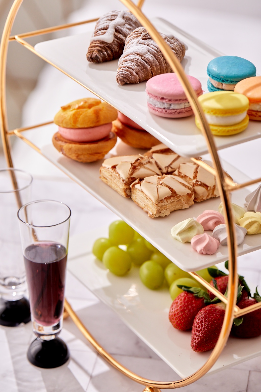 애프터눈티세트 3단 트레이 치즈플레이트 - 상세 이미지 5