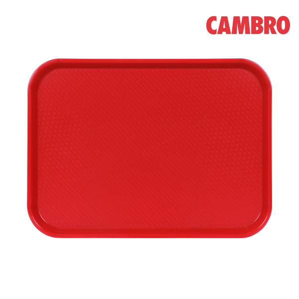 캠브로 패스트푸드트레이 - 레드 1216FF163 - 상품 이미지