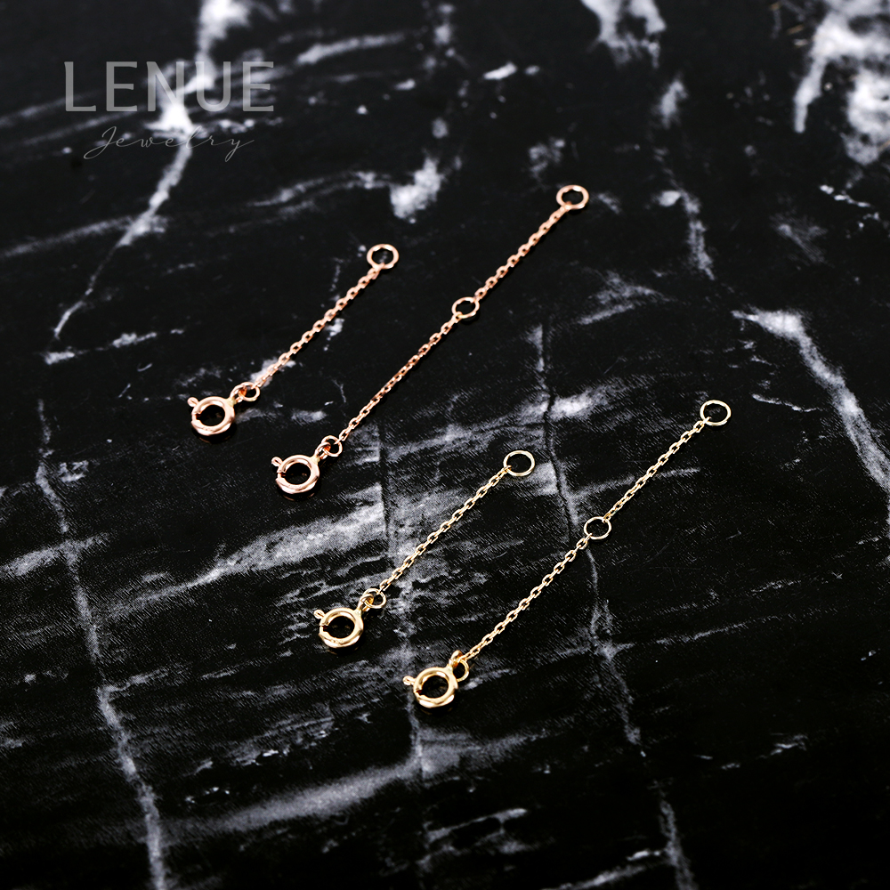 레뉴 14K 골드 엑스트라 연장체인 / 목걸이 팔찌 3푼 3cm 5cm 여유줄 보조체인 이미지 8