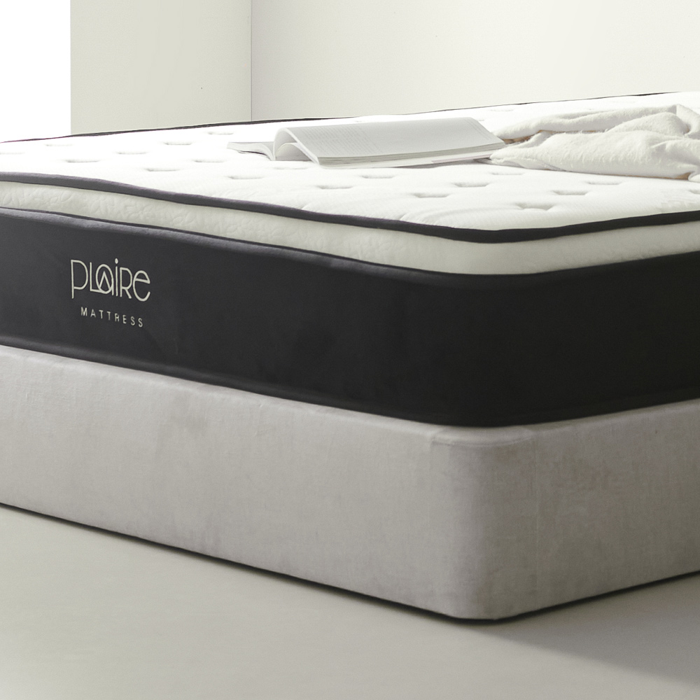 레이나 호텔식 라지킹 패브릭 트윈 호텔 침대 프레임 싱글 20cm