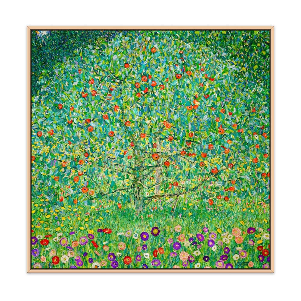 아트앤샵 사과그림 풍수 인테리어 사과나무 구스타프 클립트 5종 캔버스 원목띄움 그림액자 - 상세 이미지 3