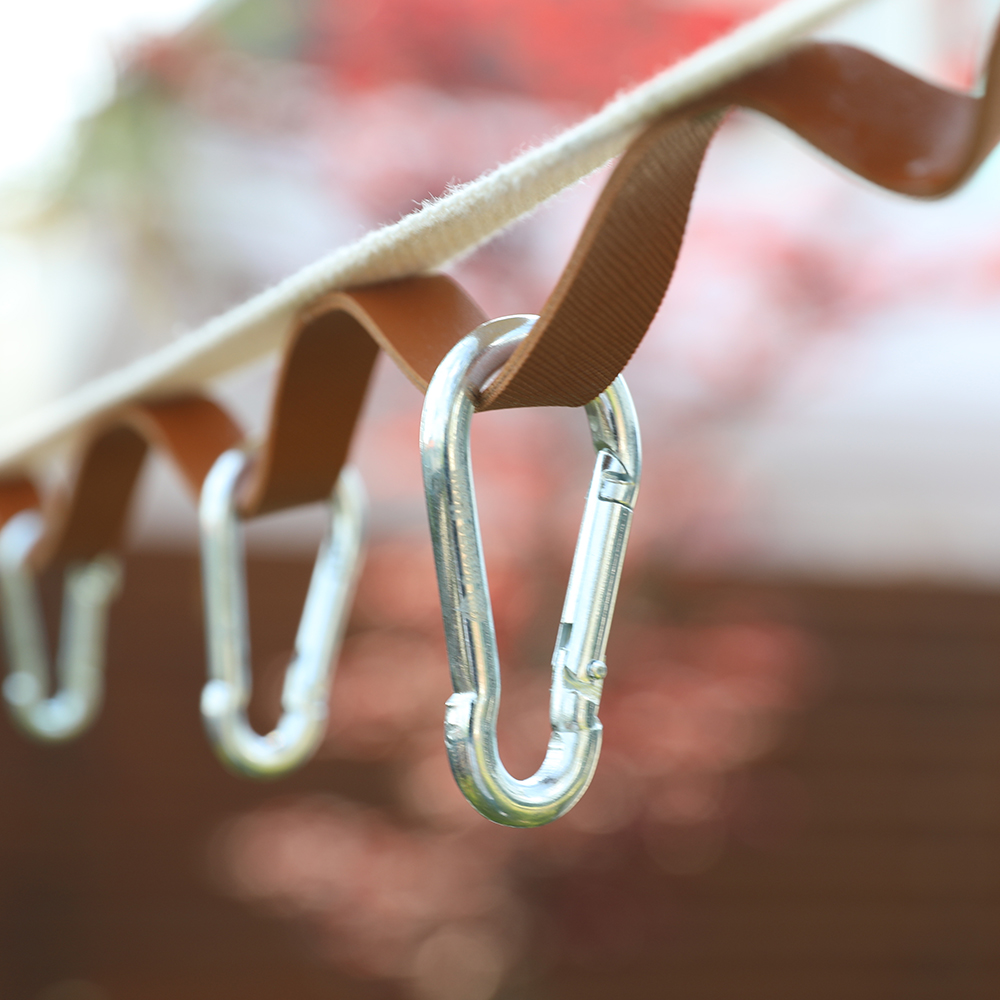 브리즈문 카라비너 강철 비너 카라 비나 카리 캠핑 고강도 등산 고리 4mm