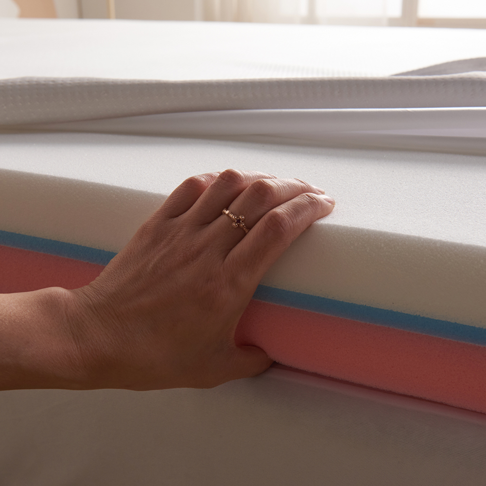 맥시멈 단단한 토퍼 손님용매트리스 거실 돌 침대 토퍼 1인용 싱글