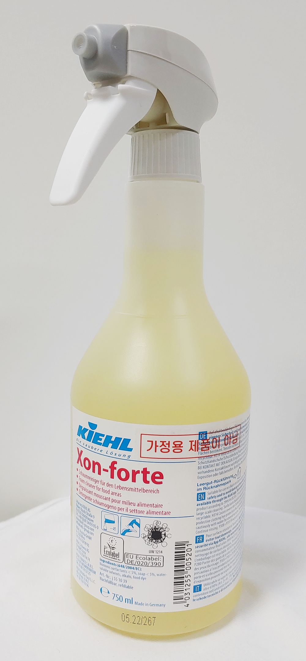 키엘 엑손포르테 친환경 기름때제거 750ml, 1개 - 상세 이미지 3