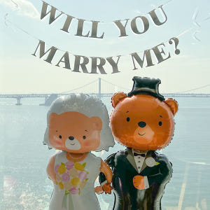 프로포즈 용품 세트 소품 결혼 이벤트 답 트렁크 풍선 액자 로즈골드 실사용 후기 | 효과 있을까? - 상품 이미지 4