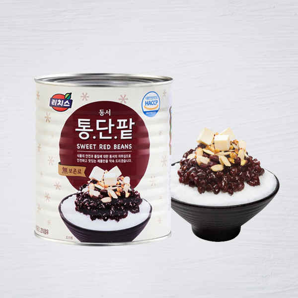 동서 리치스 팥빙수팥 통단팥 3kg - 상품 이미지