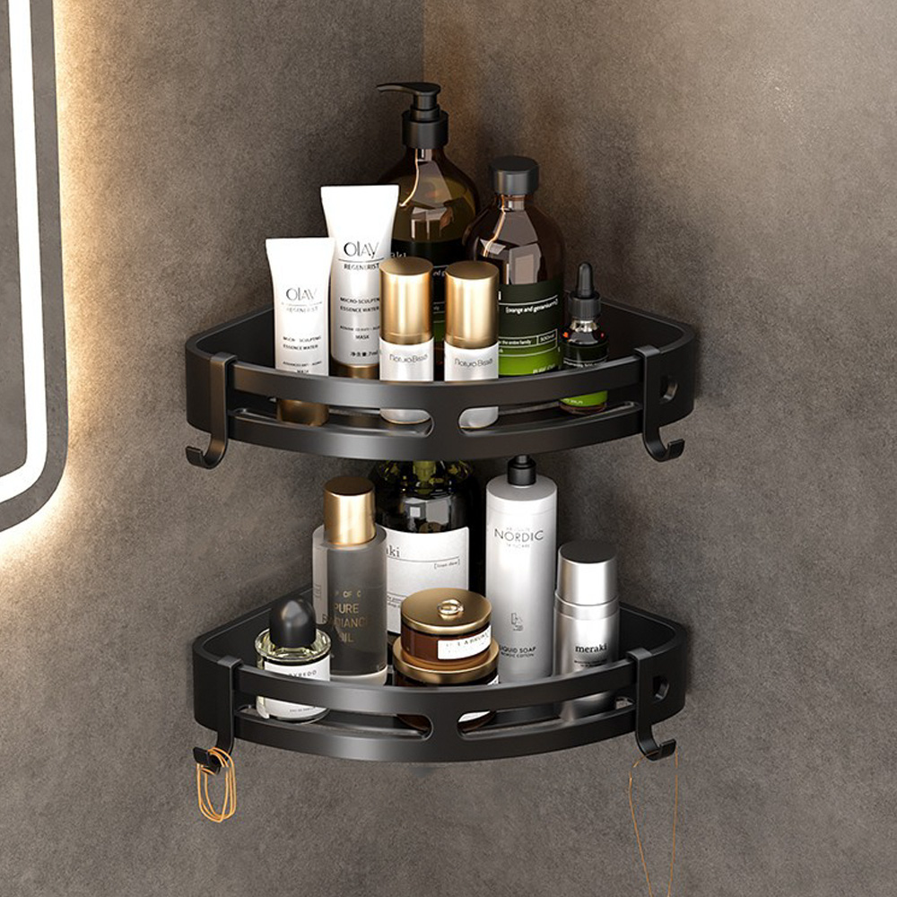 [단독] 무타공 욕실선반 화장실 코너선반 정리대