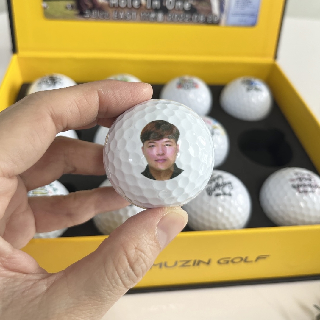 타이틀리스트 prov1 커스텀 골프공 12구 선물 세트 홀인원 생신 퇴직 기념 인쇄 각인