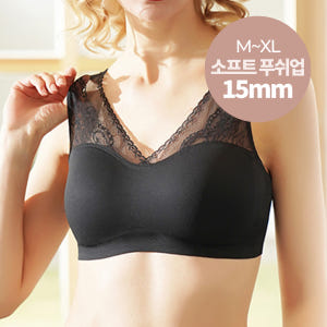 오오아 노와이어 심리스 브라 레이스 퓨징 브라렛 노후크 편안한 착용 후기 | 사이즈/핏 총정리 - 상품 이미지 2