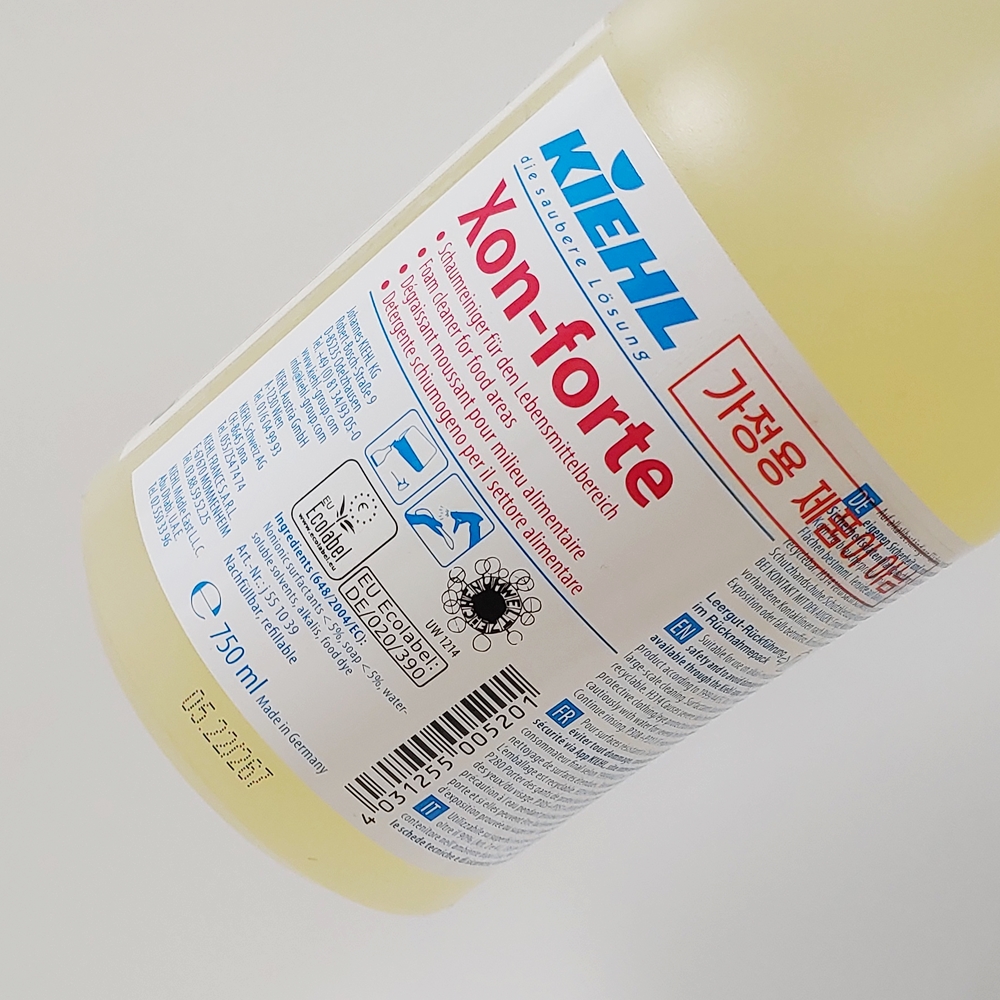 키엘 엑손포르테 친환경 기름때제거 750ml, 1개