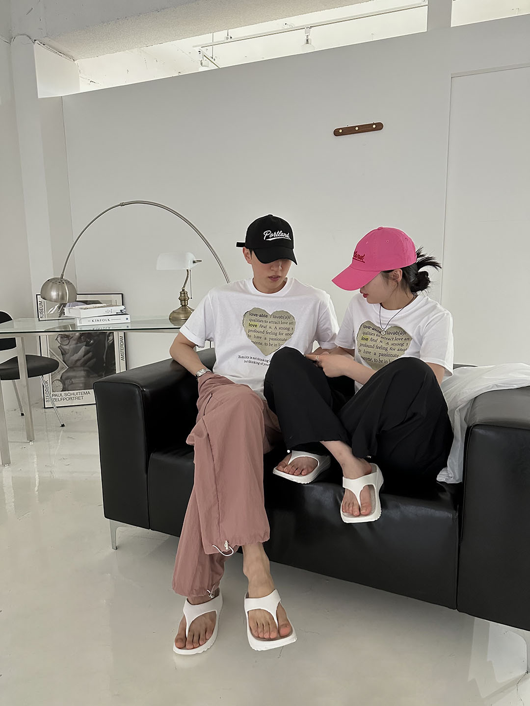 [unisex] 페이퍼 하트 커플시밀러룩 상세 이미지 12