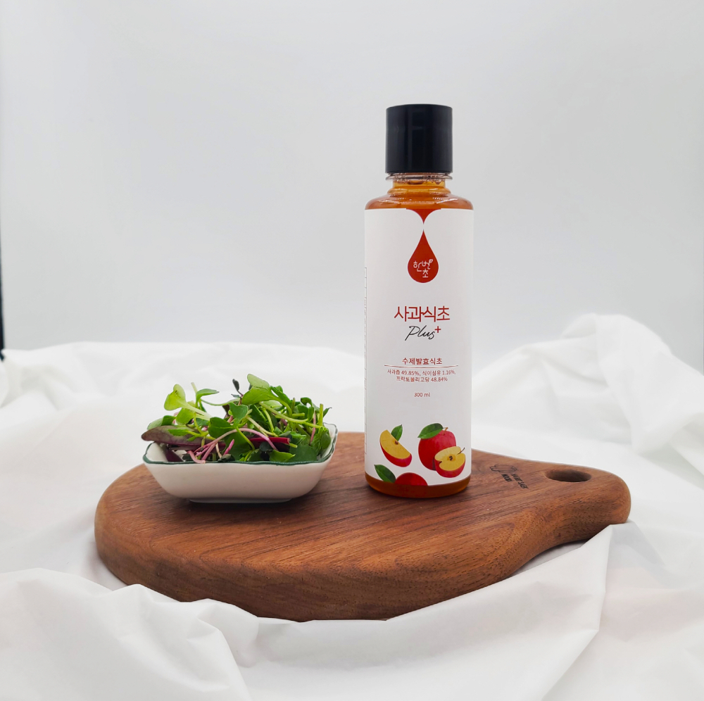 [한번초]사과식초 플러스 300ml - 상품 이미지