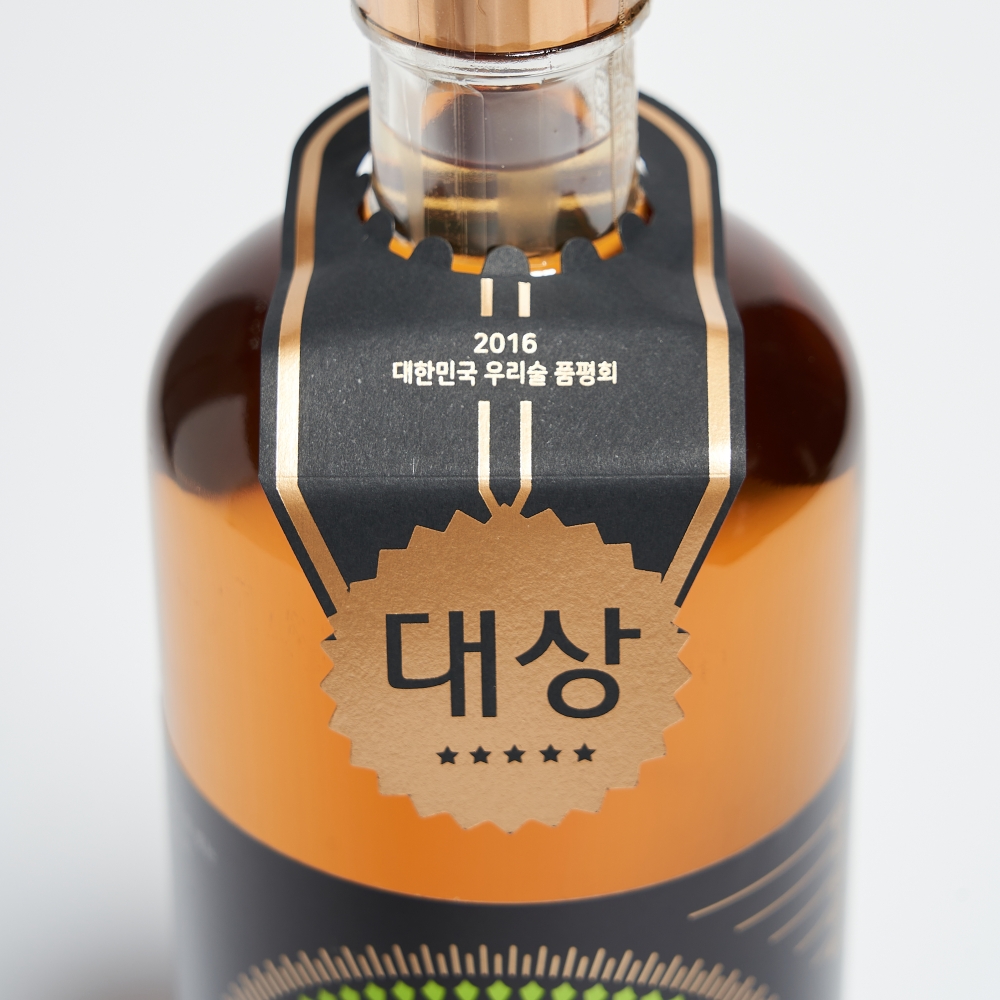 소나무와학 43도 750ml 용두산조은술 우리술품평회 대상 증류주(케이스,쇼핑백 포함) - 상세 이미지 3