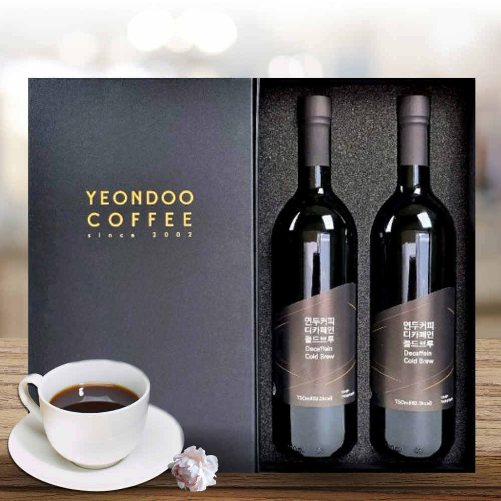 디카페인 콜드브루 원액 더치커피 선물세트 답례품 750ml 2병 이미지 7