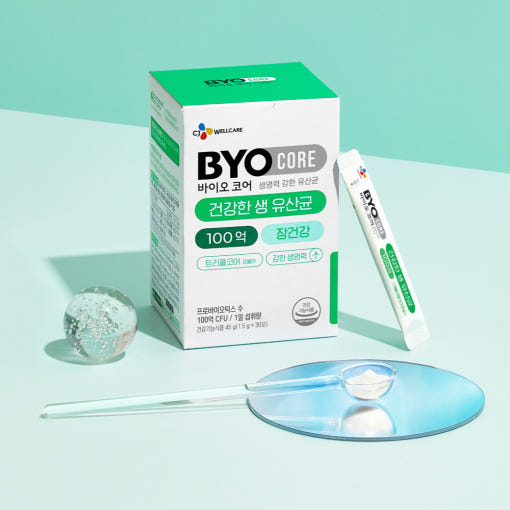 [CJ 바이오코어 유산균 제품 이미지]