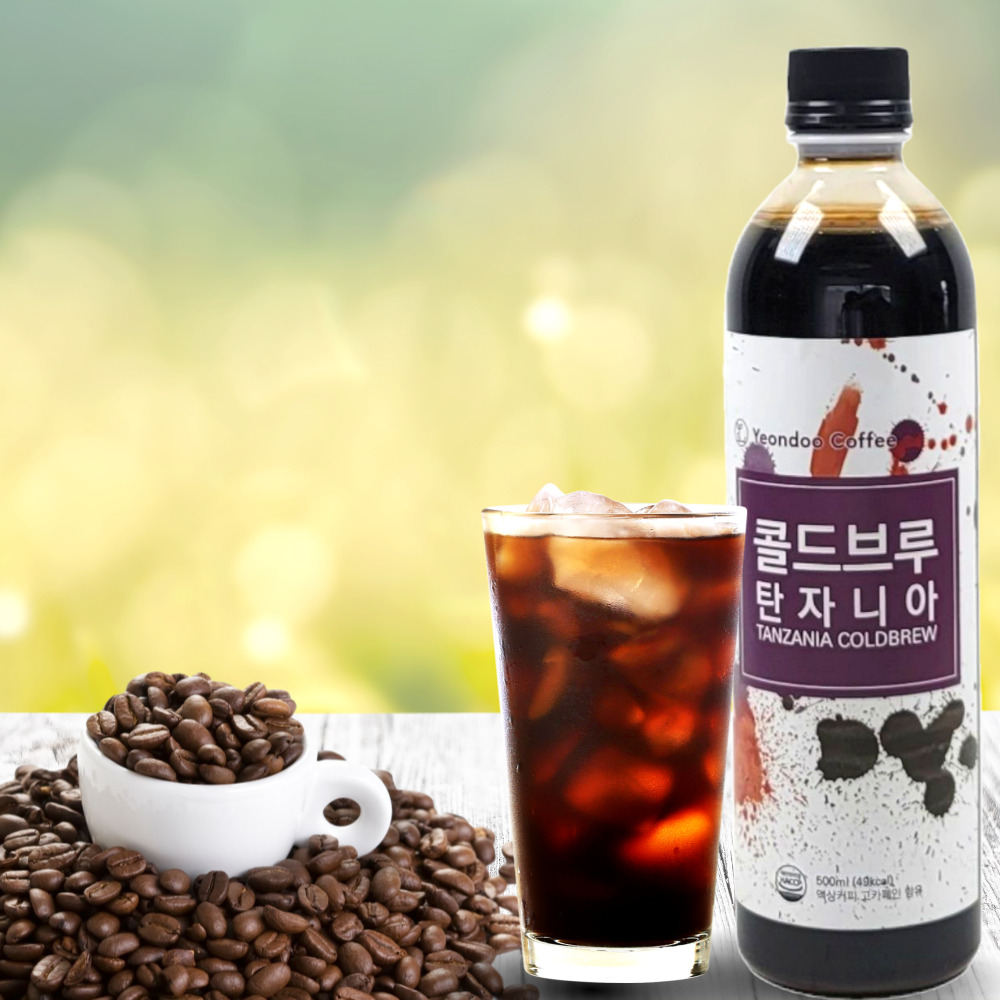 탄자니아 콜드브루 원액 더치커피 선물 답례품 500ml