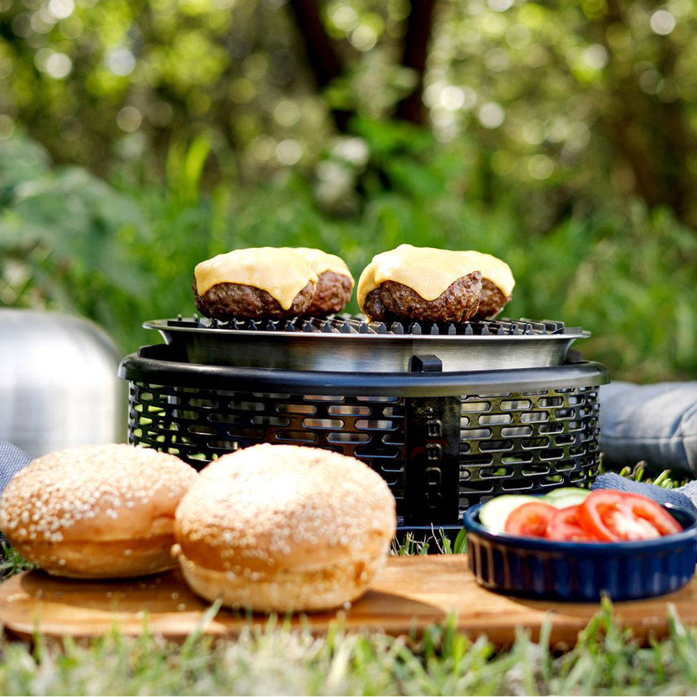 콥그릴 컴팩트 휴대용 캠핑 바베큐그릴 멀티쿠커