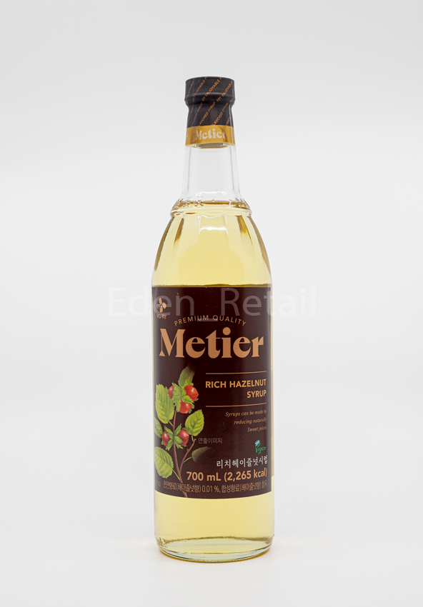 메티에 시럽 헤이즐넛 700ml - 메인 이미지