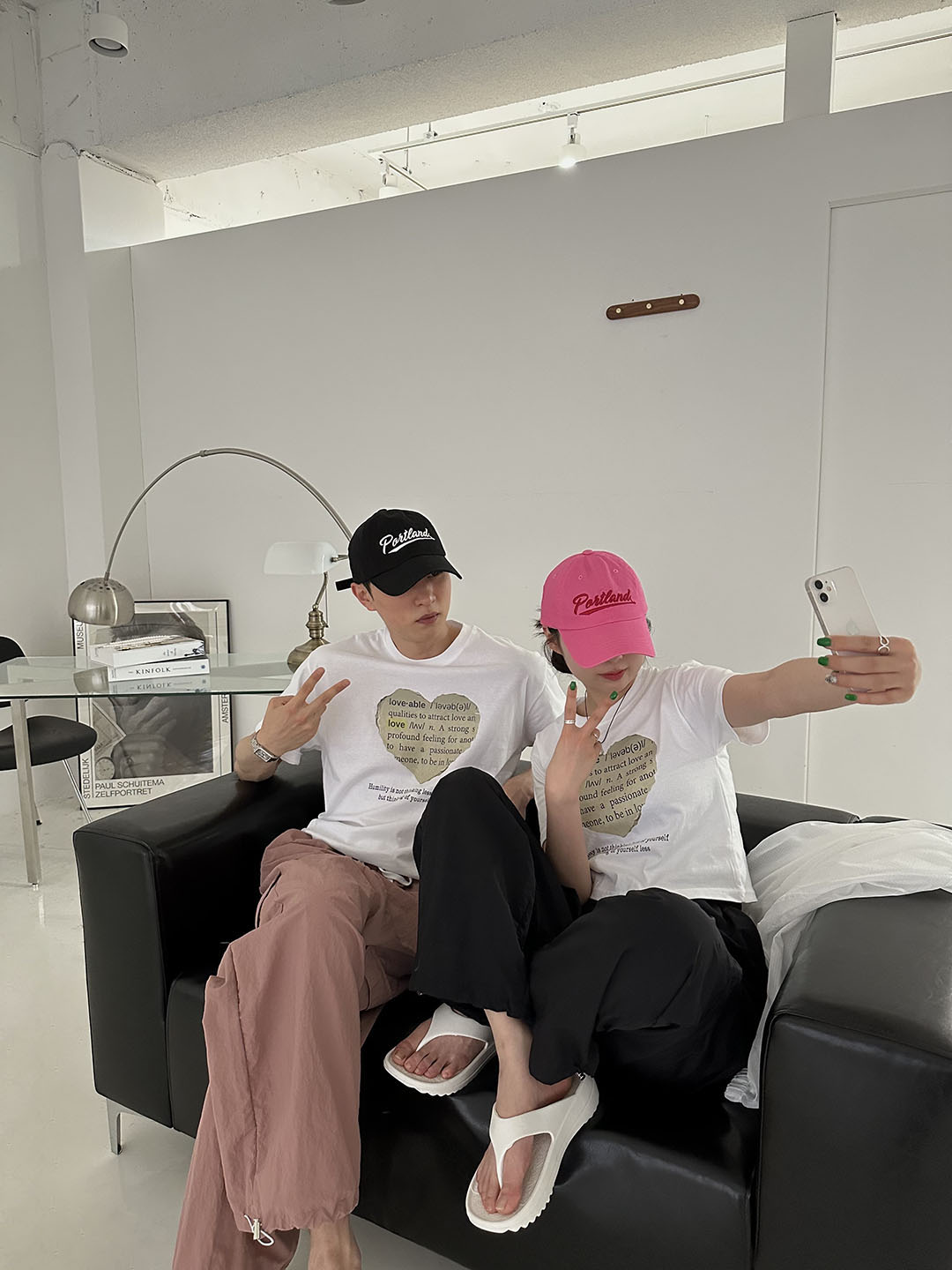[unisex] 페이퍼 하트 커플시밀러룩 상세 이미지 7