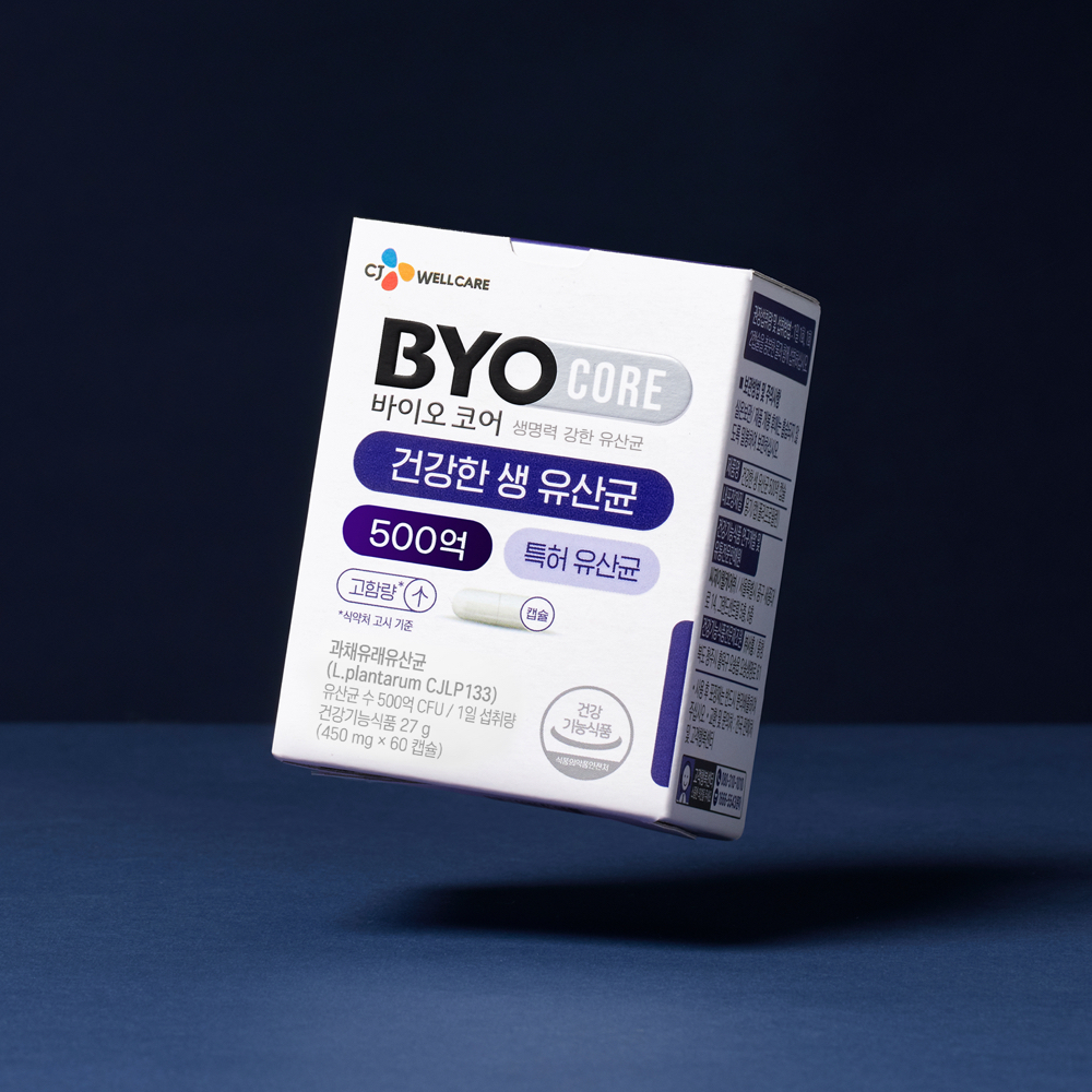 CJ 바이오코어 500억 보장 부자 최화정 유산균 상온보관 프로바이오틱스 60캡슐, 1개
