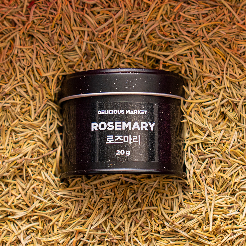 로즈마리 20g 건로즈마리 허브향신료 딜리셔스마켓 더블랙