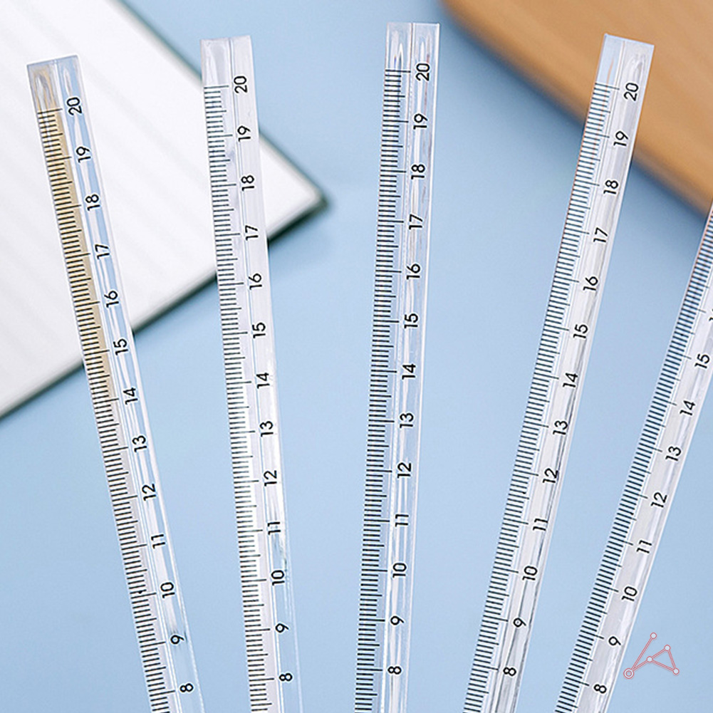 20센치자 직선자 투명자 삼각형자 삼각자 - 상세 이미지 3
