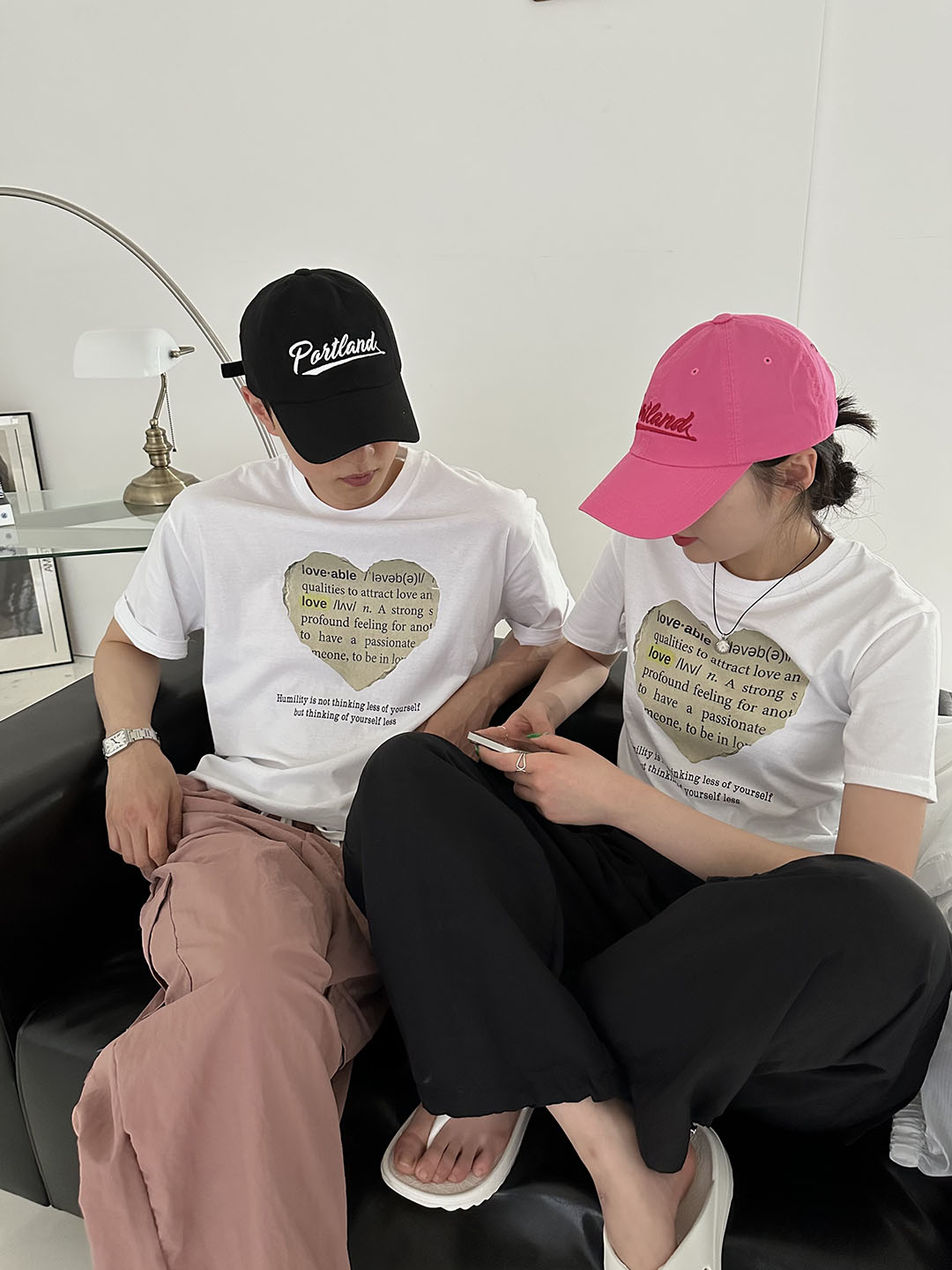 [unisex] 페이퍼 하트 커플시밀러룩 상세 이미지 18