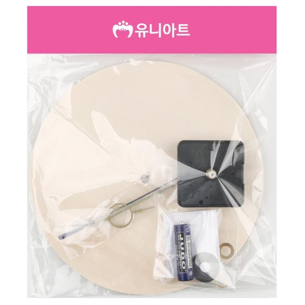 벽걸이 시계 만들기 재료 세트 어린이집 어린이 만들기 놀이 키트 - 상세 이미지 2