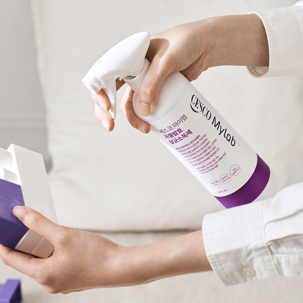 세스코 마이랩 곡물발효 살균소독제 500ml 뿌리는 소독 스프레이