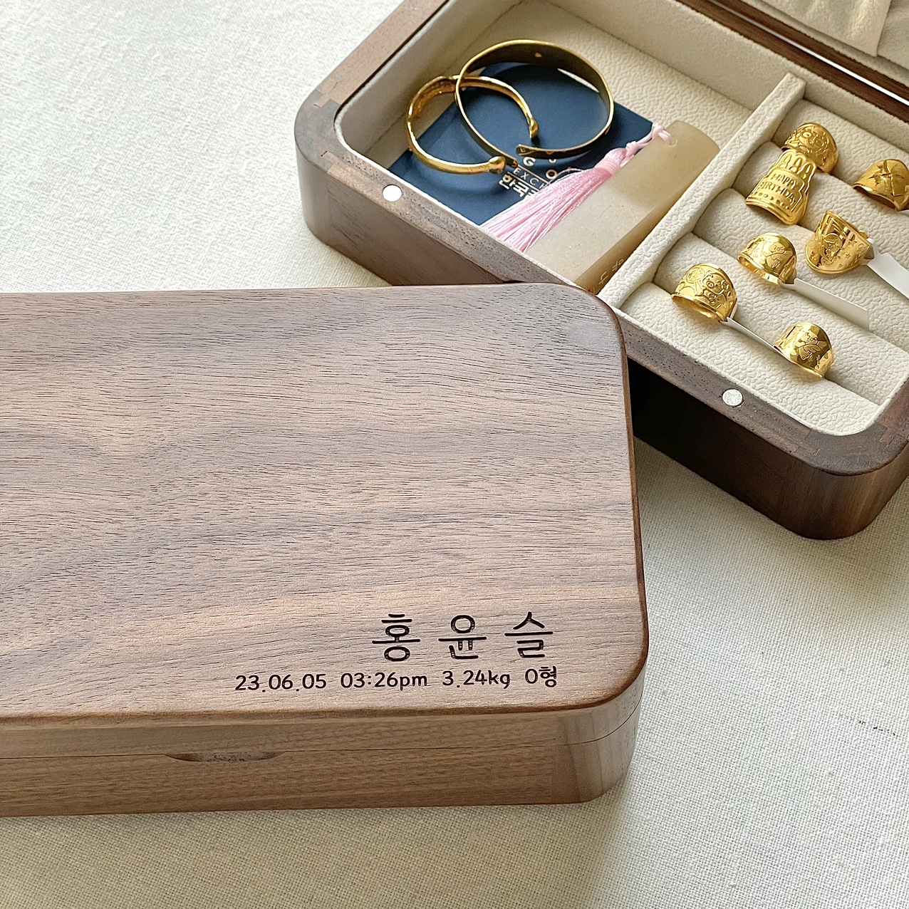 아가모아 돌반지 보관함 아기 보석함 보관함 추천 돌반지 고르는법