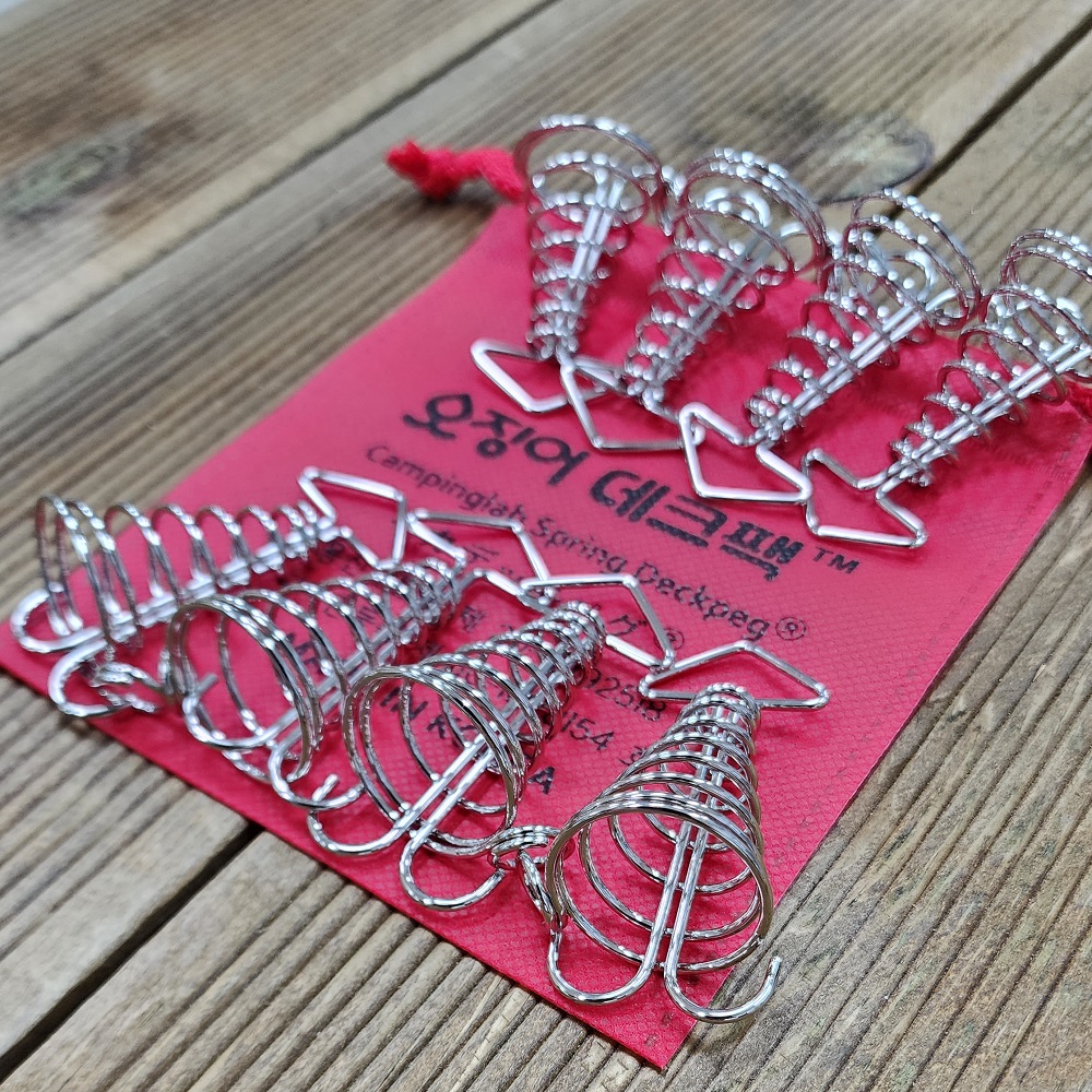 캠핑랩 오징어데크팩 기본형 8p 찐 국민데크팩 / 강화스텐 2세트 무료배송 이미지 4