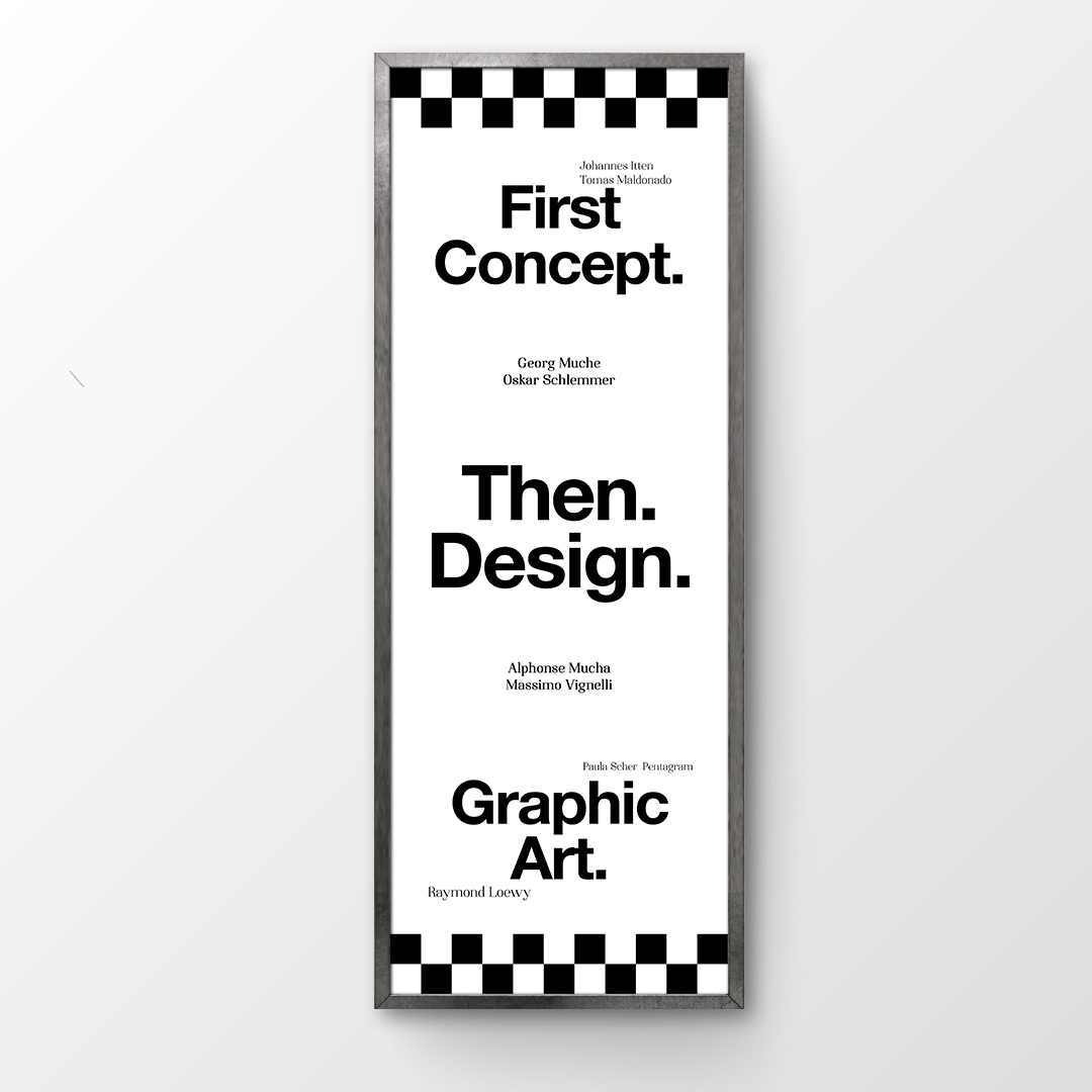 [액자] 애시드로우 FIRST CONCEPT - 상품 이미지