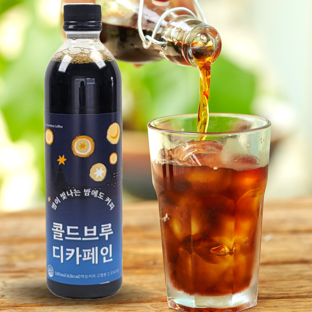 연두커피 디카페인 콜드브루 원액 더치커피 500ml - 상세 이미지 2