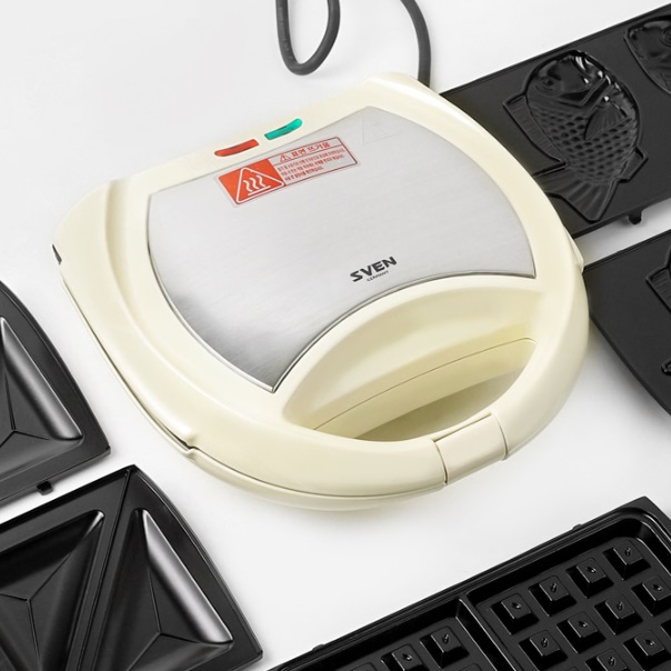 가정용 미니 와플기 얇은 전기와플기계 전기와플팬