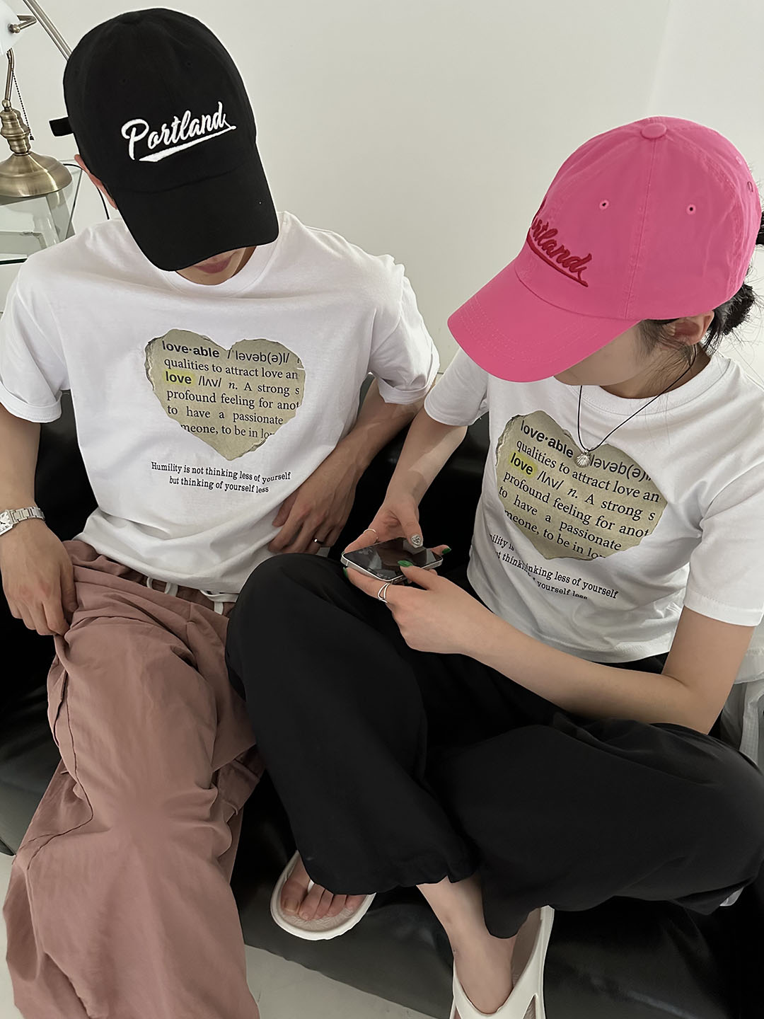 [unisex] 페이퍼 하트 커플시밀러룩 상세 이미지 14
