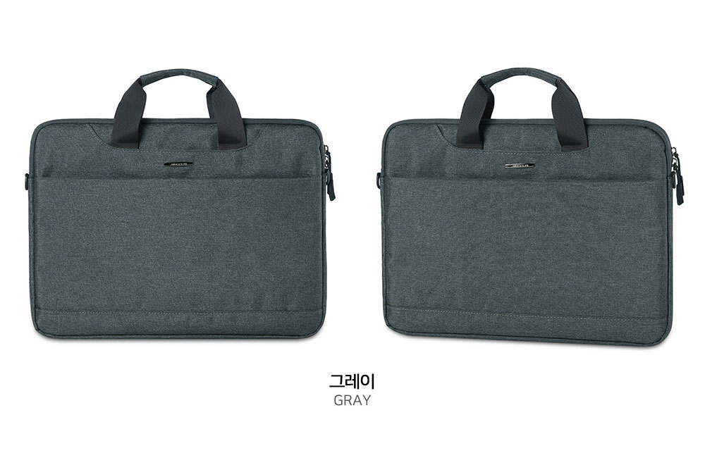 가벼운 슬림 노트북 서류가방 직장인 출근 가방 사무 업무용 설계사 영업 폴리 천 문서가방 - 상세 이미지 4