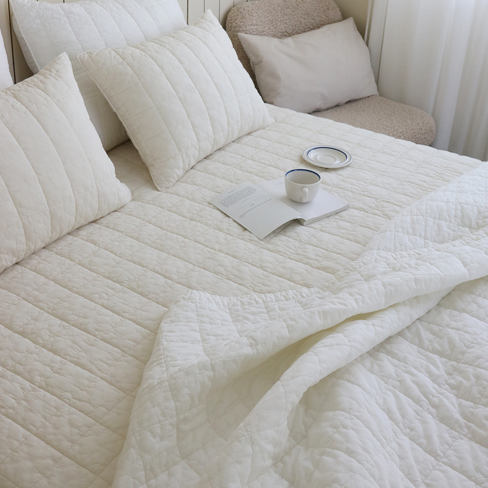 모제무드 오가닉 순면 무형광 피그먼트 밴딩 매트리스 침대패드 고정밴드 트윌 XS