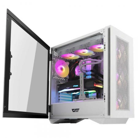 몬스타 DLS480 RGB 강화유리 (화이트)