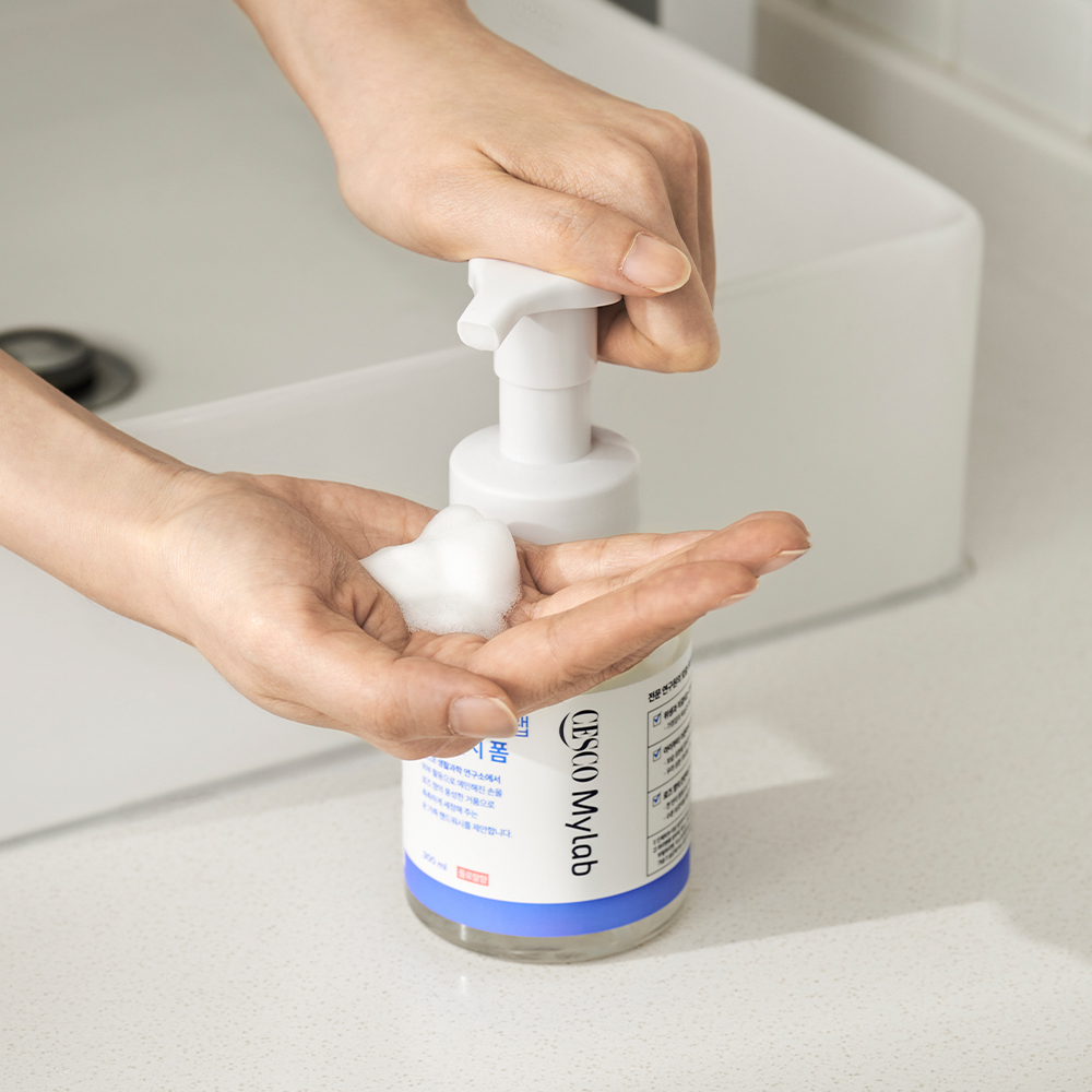 세스코 마이랩 핸드워시 폼 플로랄향 300ml 거품 손 세정제 핸드워시 - 상세 이미지 3