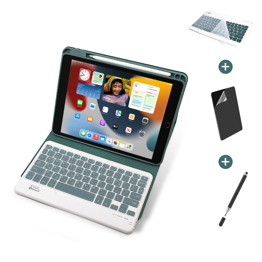 아이패드 9세대 8세대 7세대 10.2인치 콤비 블루투스 키보드 케이스