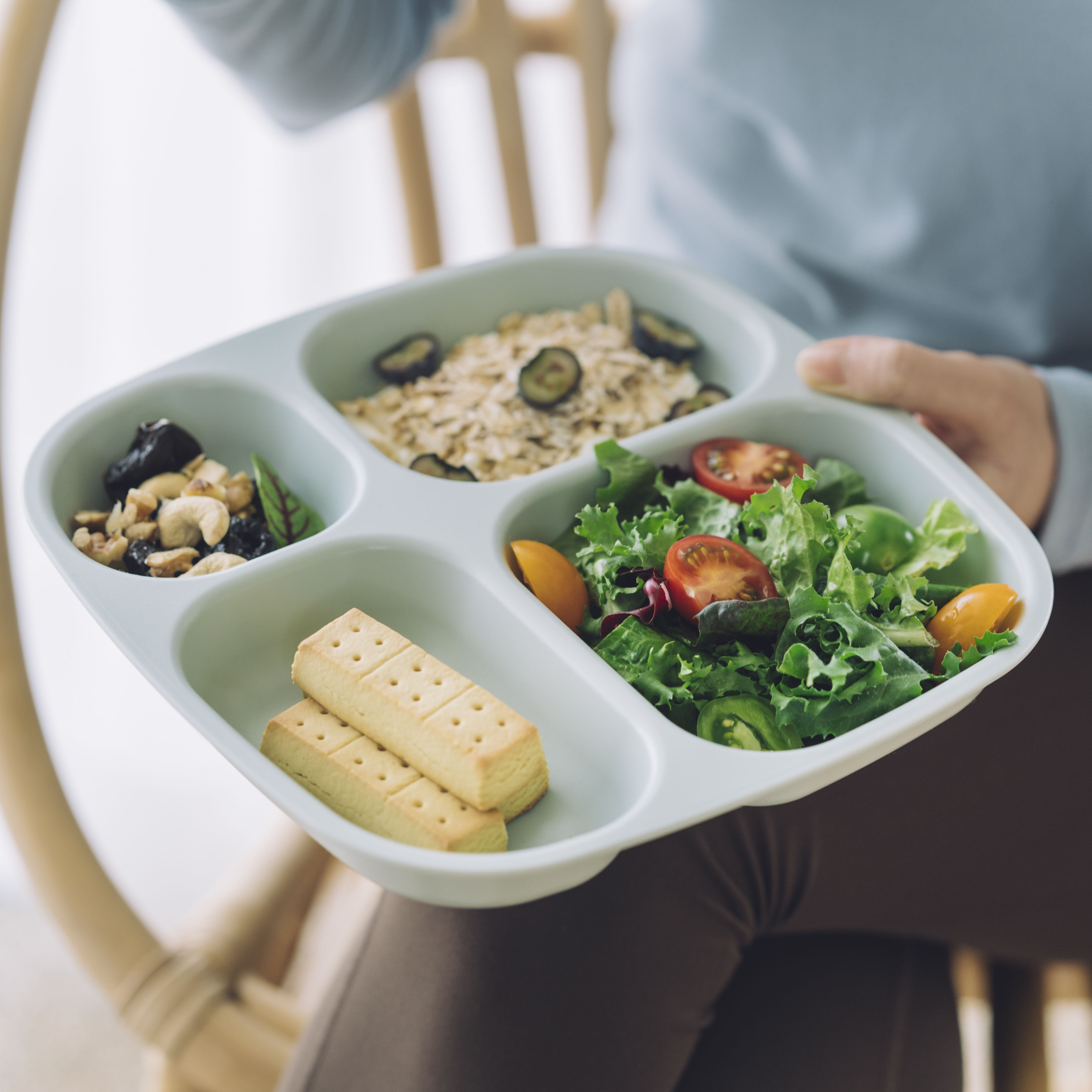 네스틱 밸런스 플레이트 나눔식판 다이어트식판 제품 이미지