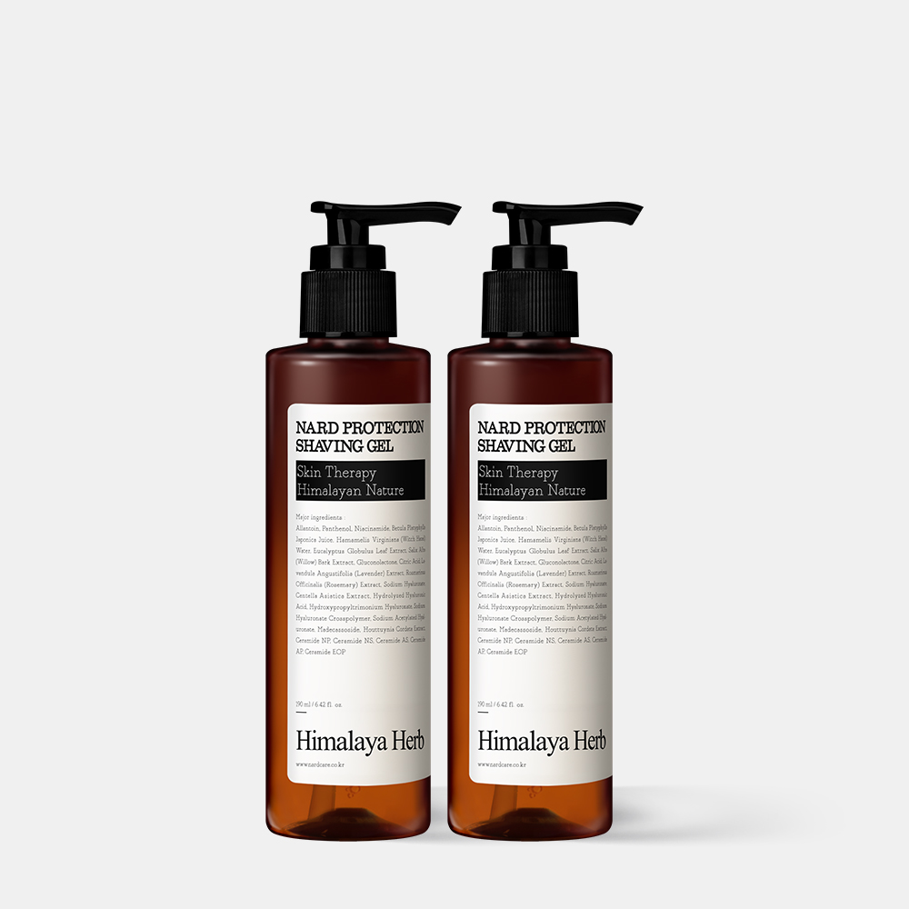 [2개] 나드 카밍 프로텍션 쉐이빙젤 190ml 2개입 제품 이미지