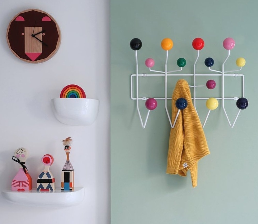 Hang It All  볼행거 옷걸이 북유럽 옷걸이 인테리어 옷걸이 벽행거 임스 허먼밀러